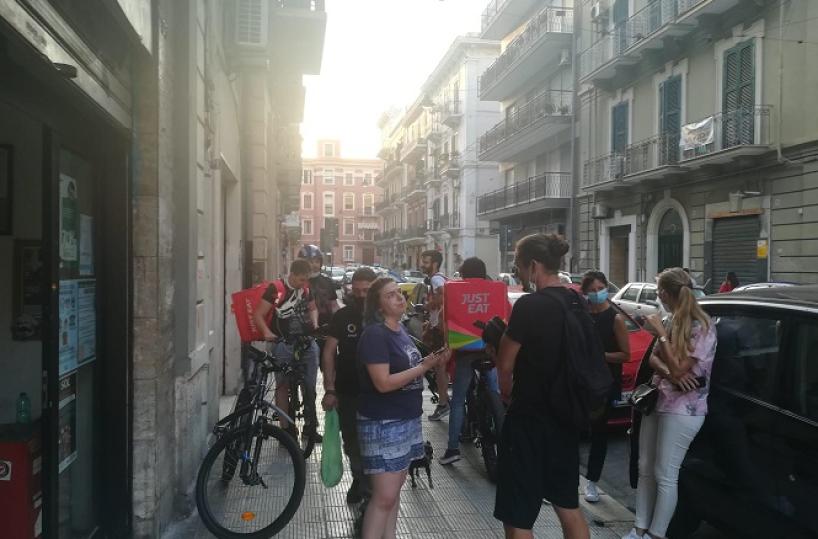 Bari, nasce l'oasi dei Ciclofattorini