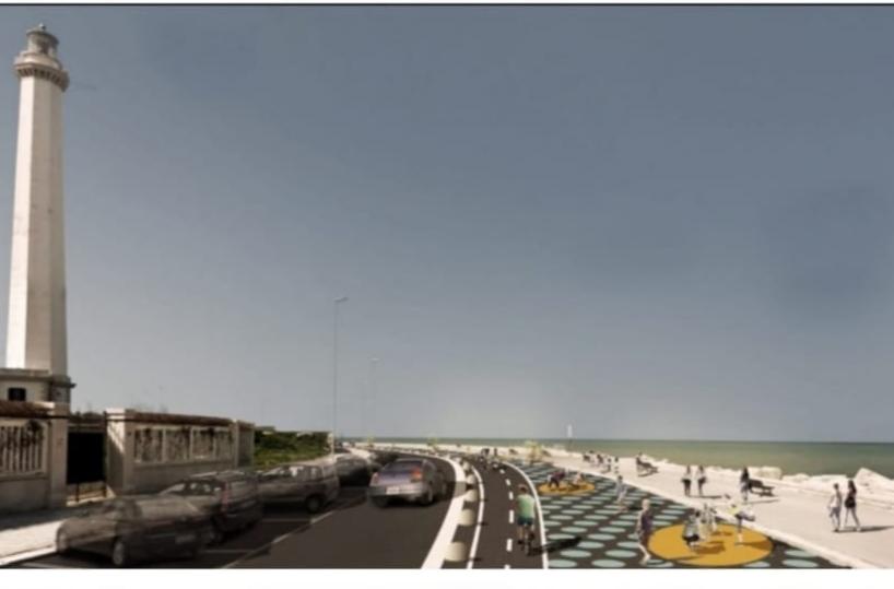 Bari, maxi aree pedonali, attrezzi e pista ciclabile: continua il restyling di San Cataldo 