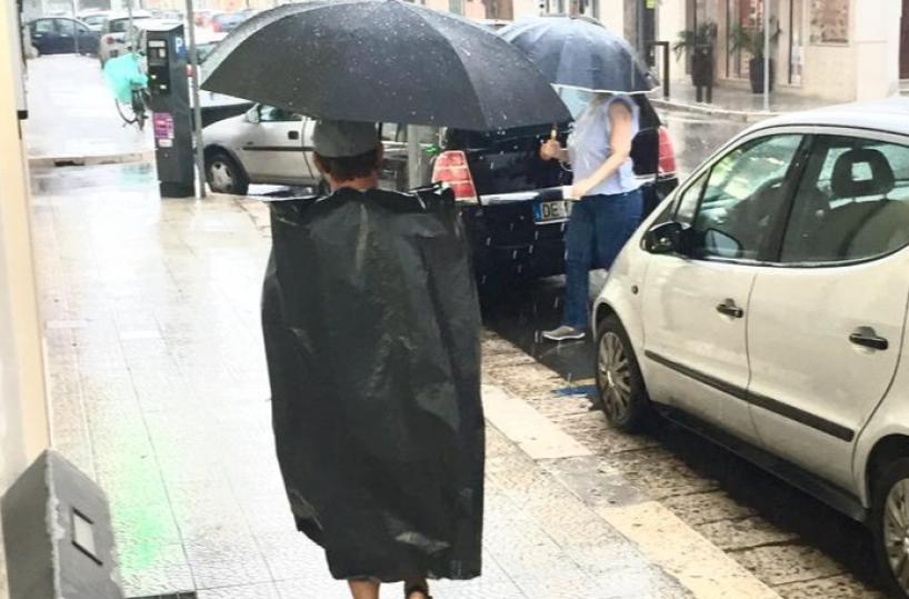 Il temporale aguzza l’ingegno 