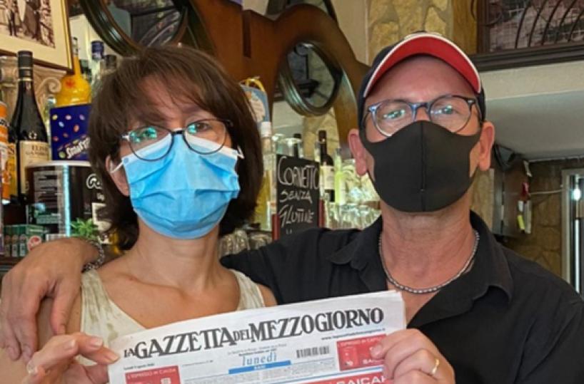 Bari, caffè, pucce e Gazzetta: benvenuti al Napoleon