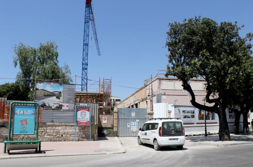 Centro salute Asl a Taranto, lavori in corso