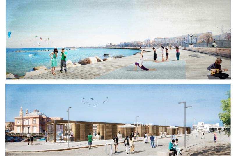 I moli Sant'Antonio e San Nicola a Bari si rifanno il look: ok al progetto per la riqualificazione