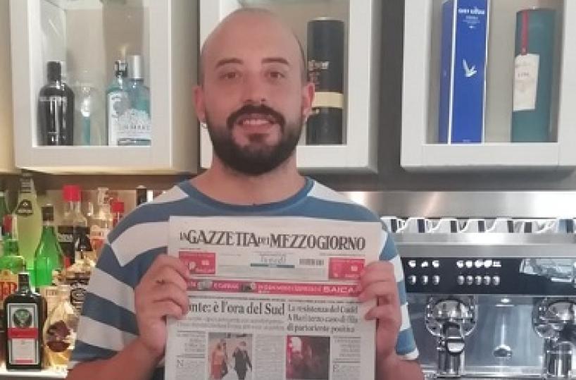 La partita in tv, un caffè e la Gazzetta