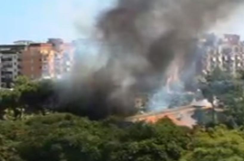 Trani, incendio in via Verdi vicino a dormitorio abbandonato