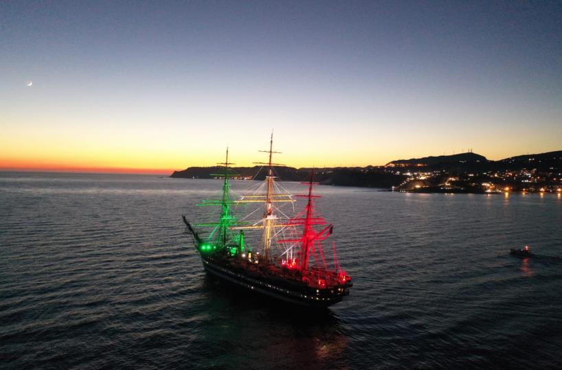 Taranto, domani arriva l'Amerigo Vespucci: apertura straordinaria per il Ponte Girevole