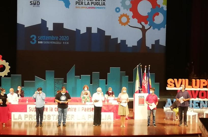 Bari, dalla Cgil 7 proposte a quattro ministri per uscire dalla crisi