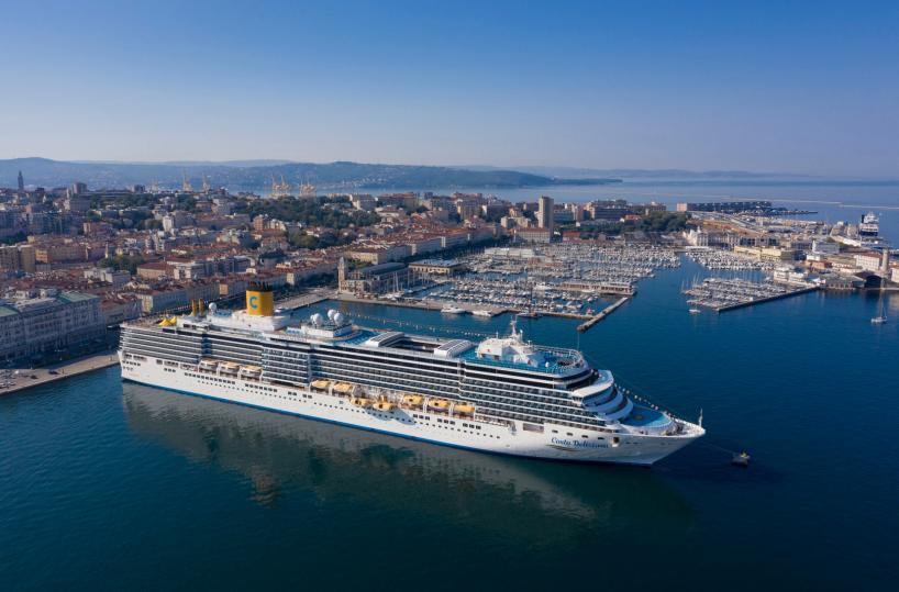 Crociere, lunedì a Bari la Costa Deliziosa: è la prima nave italiana dopo stop di 5 mesi
