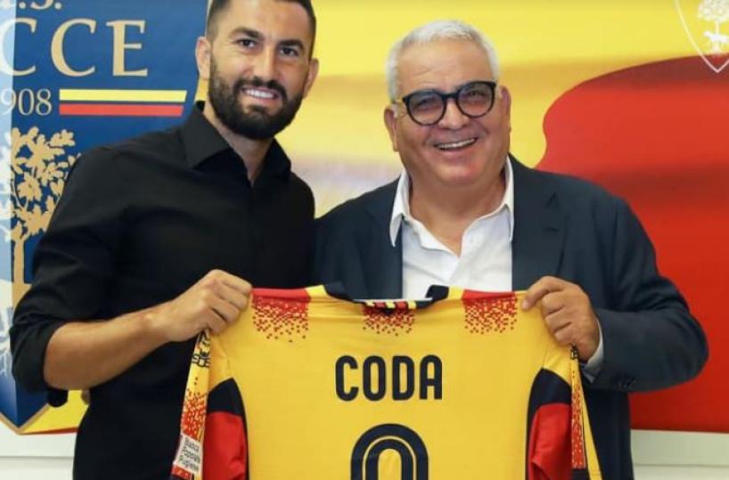 Lecce calcio, presentato Coda: «Sono qui per Corvino»