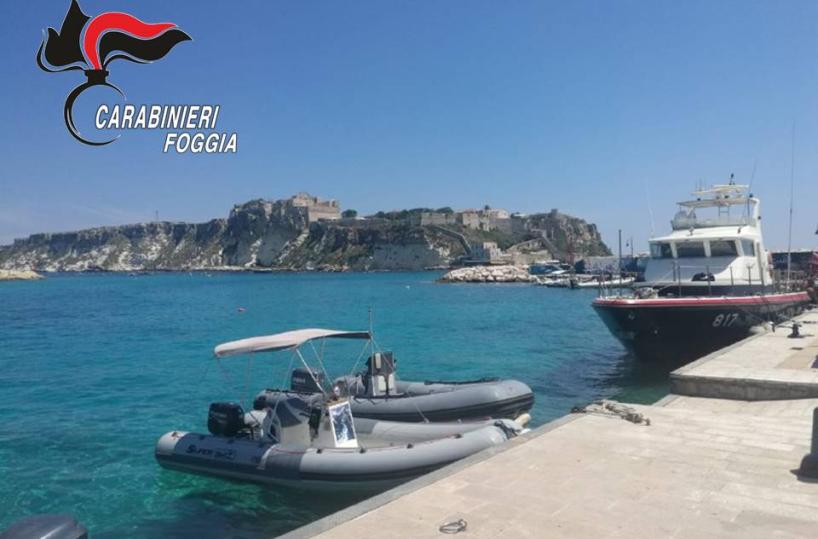 Si fingono giornalisti per non pagare la vacanza alle Tremiti: denunciati 4 foggiani