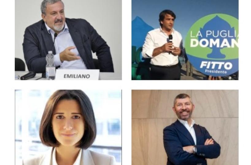 Puglia, proiezioni: Emiliano avanti (47%), Fitto al 38%. Laricchia 10,7%, Scalfarotto 2,3%. Pd primo partito (19,4%), boom Fdi (13,3%), FI 11%, M5S quarto