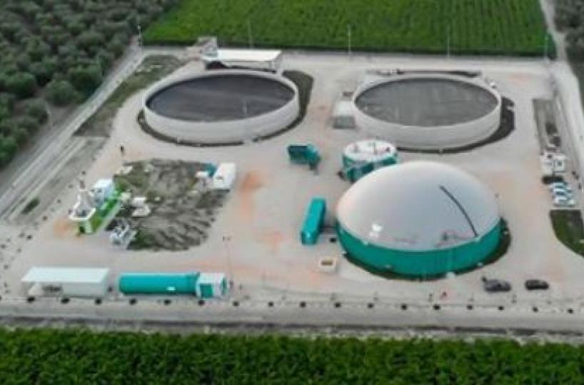 Andria, inaugurato impianto biogas tra i primi in Europa 