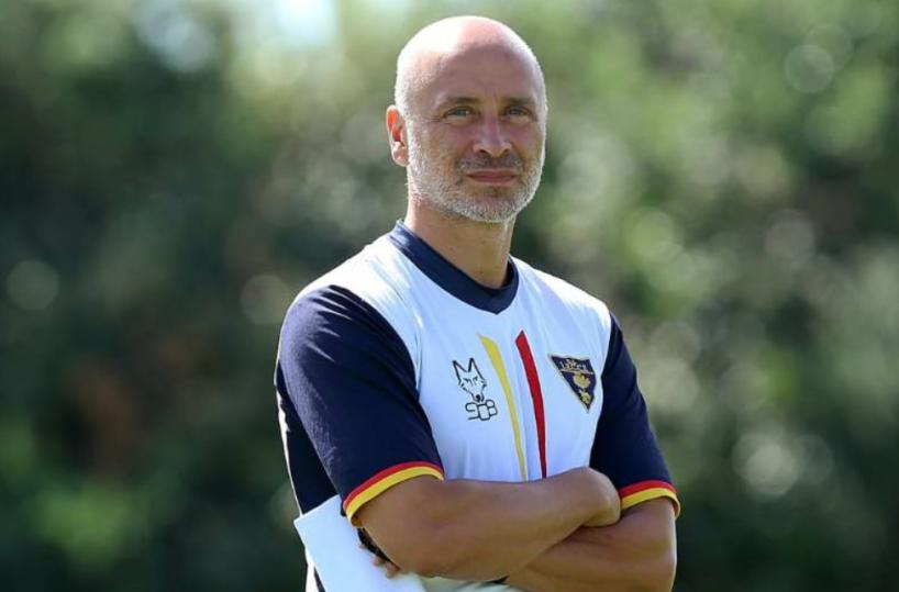 Lecce, mister Corini: «Spirito giusto, non abbiamo ancora preso gol»