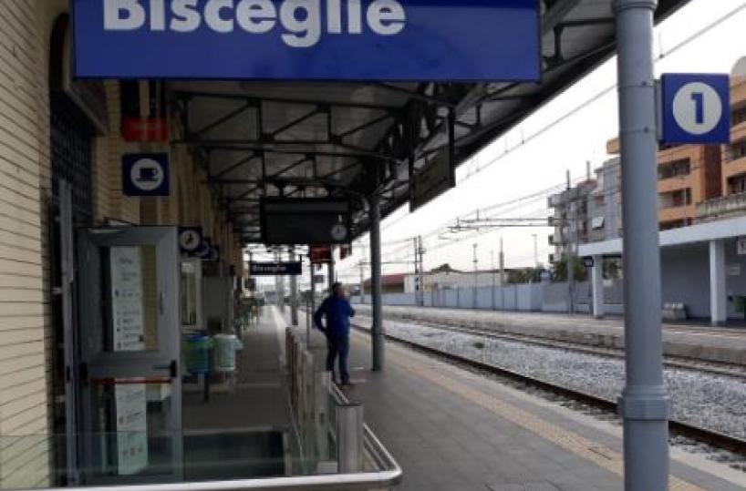 Bisceglie, rintracciato nella stazione 30enne di Salerno con problemi psichici