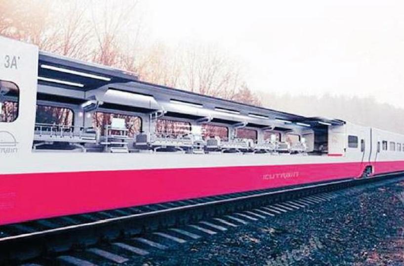 Nasce il treno-ospedale «made in Mola»: a bordo poliambulatorio e terapia intensiva