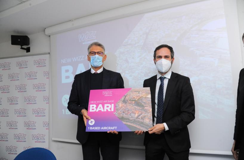 Bari-Torino, con WizzAir quattro collegamenti settimanali 