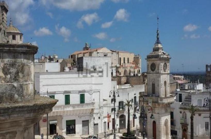 Ceglie Messapica, lavori alla torre finalmente ripresi 