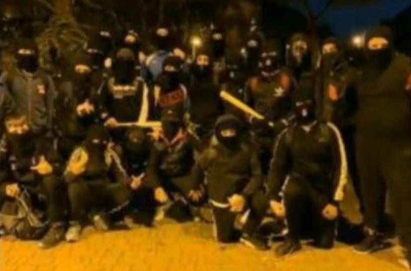 Bari, ad Halloween devastazione in mascherina: banda contro bus Amtab