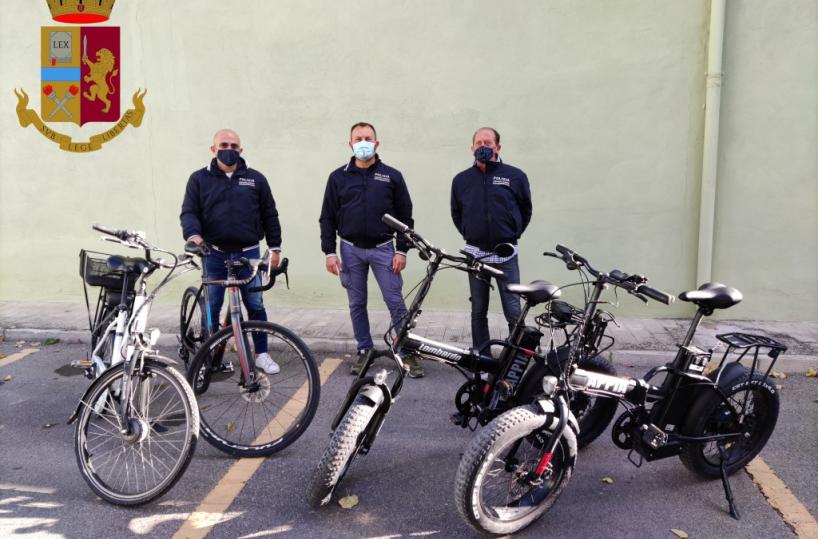 Matera, arrestato ladro «seriale» di biciclette