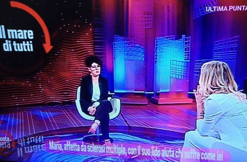 Dal Salento alla Rai il coraggio di Maria De Giovanni: «La Sclerosi Multipla non mi impedisce di essere moglie e mamma combattente»