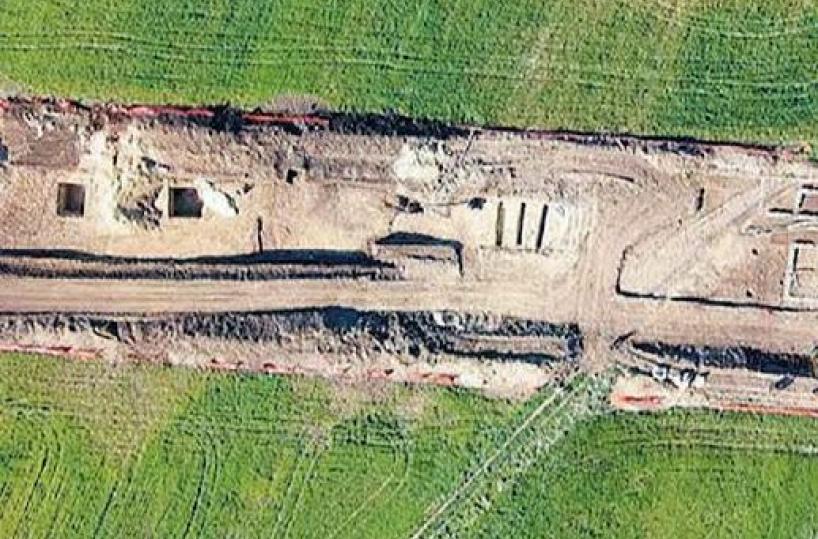 Biccari, gli scavi archeologici tra i pozzi per l'estrazione del metano 