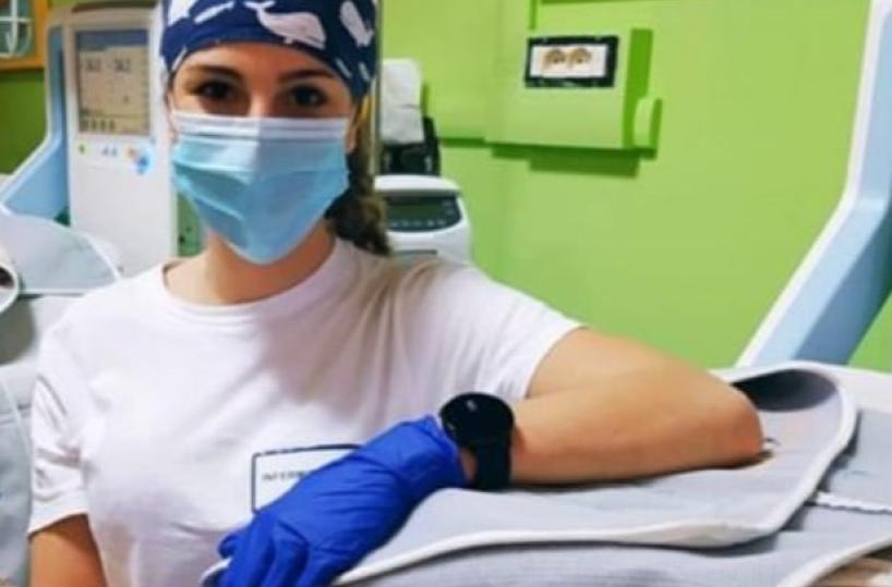 Foggia, Olga da bimba prematura a infermiera: «Mi occuperò dei bimbi con chi a suo tempo lo fece per me»