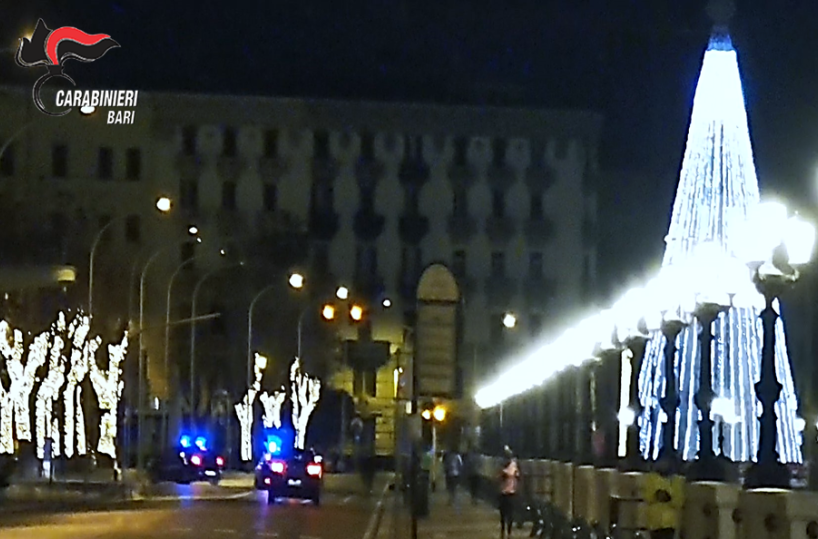 Bari, violano domiciliari: tornano in carcere 4 arrestati in blitz contro clan rione Japigia