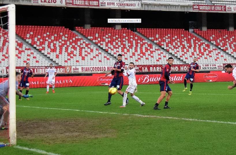Bari, pareggio senza gol con la Vibonese. E la Ternana vola e va a +9