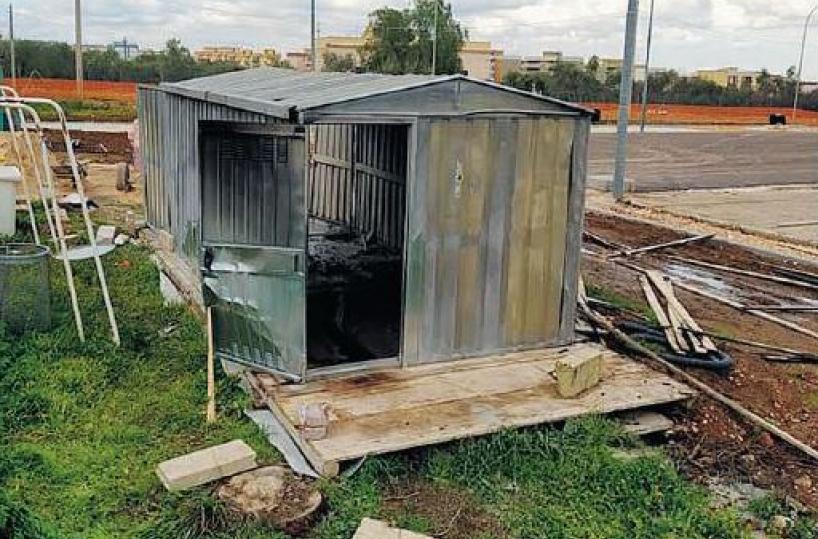 Toritto, cantiere in fiamme: l'ennesimo attentato