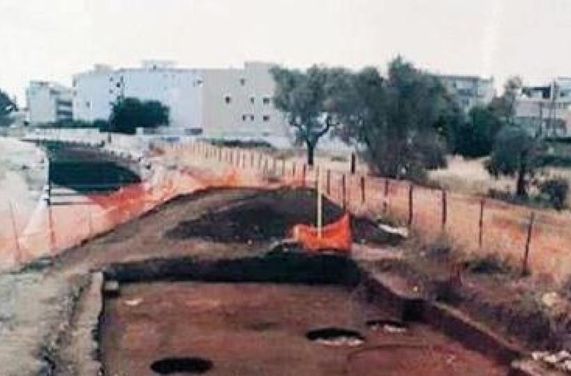Capurso, ritrovamento archeologico nel cantiere Ferrovie Sud Est
