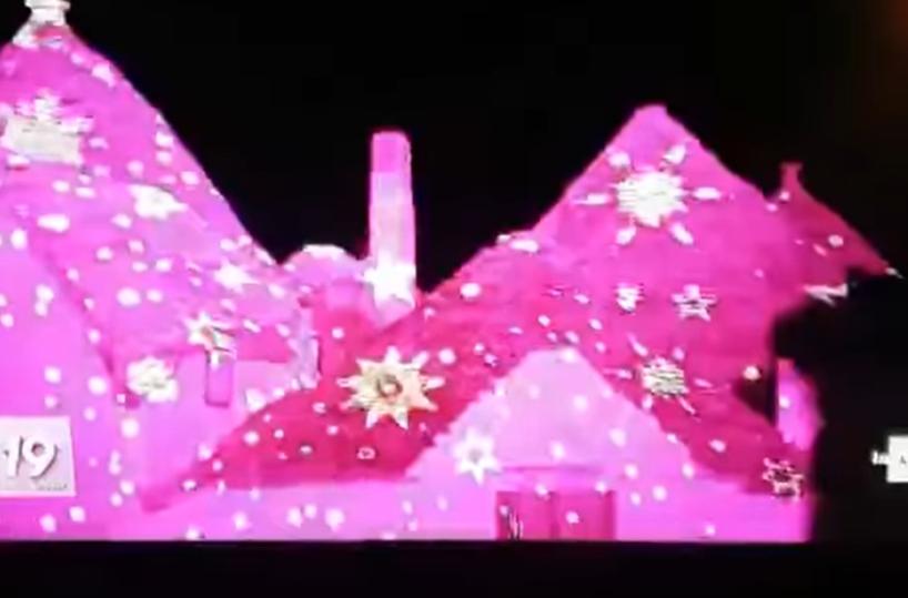 Alberobello, i trulli illuminati per Natale sulla stampa estera e in un tg belga