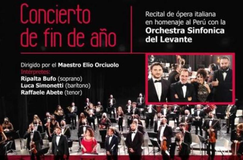 Capodanno, trasmesso in Perù concerto dell'Orchestra del Levante registrato al Kismet di Bari  