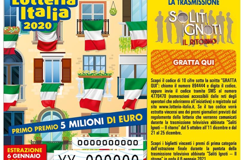 Effetto Covid su Lotteria della Befana, calo 31% vendite biglietti: mai così in 40 anni