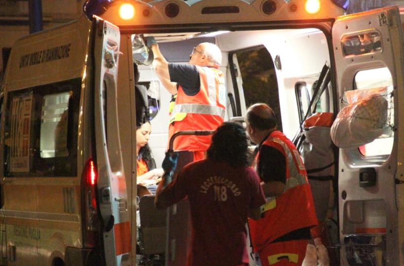 Lecce, impatto tra auto e moto: un ferito di 36 anni 