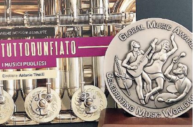 Musici pugliesi: un riconoscimento ai Global music awards in in California