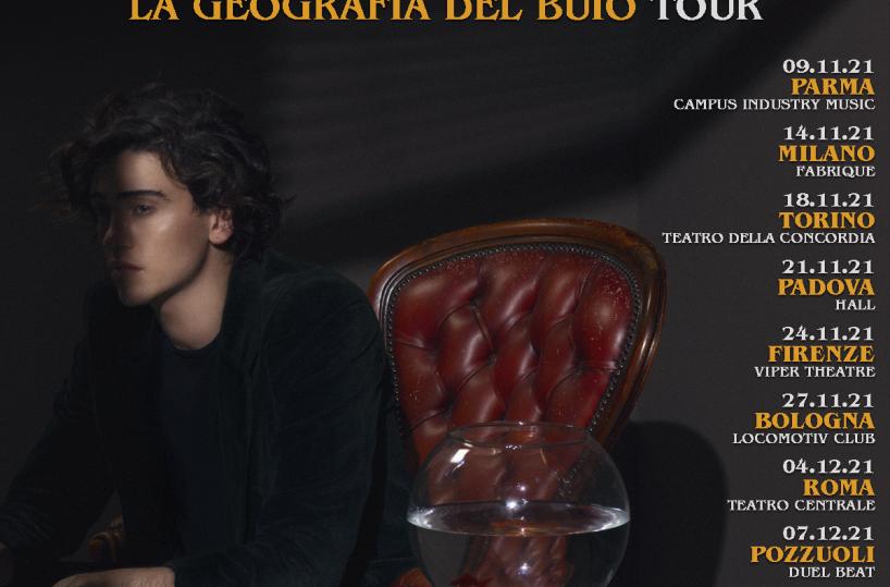 Michele Bravi, il tour 2021 arriverà anche a Bari, al Demodé