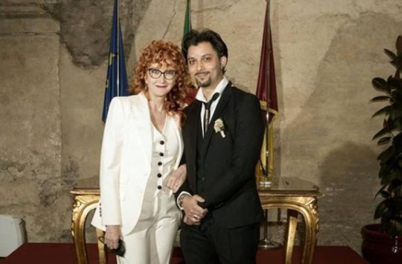 Fiorella Mannoia sposa Carlo di Francesco:  foto su Instagram