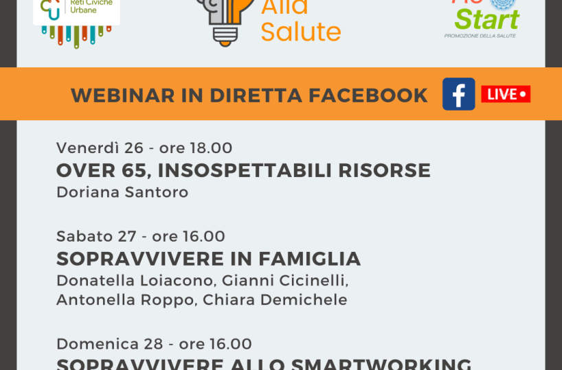 «Pensa! Alla salute», gli incontri online degli psicologi pugliesi per promuovere il benessere mentale