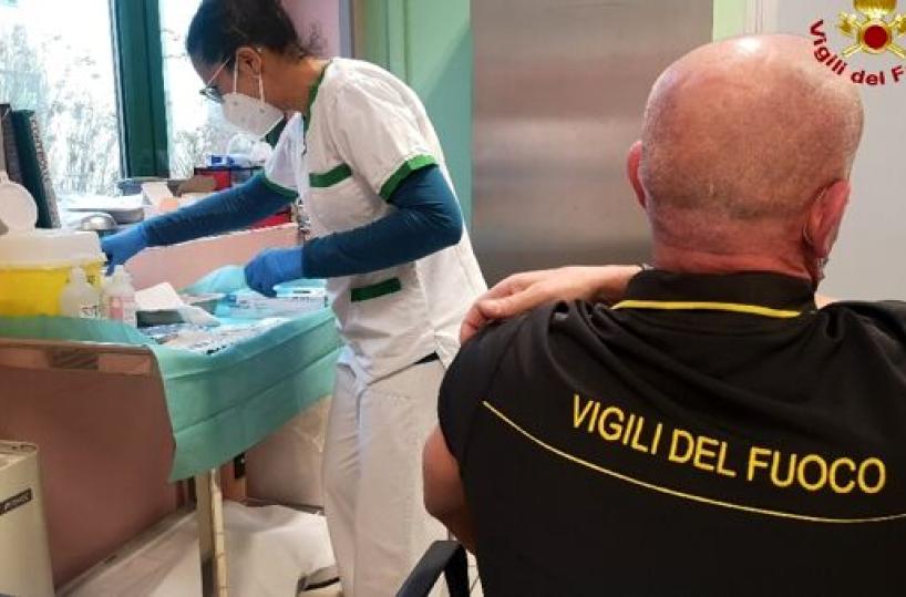 Anche nella BAT avviata campagna vaccinazioni Covid per i Vigili del fuoco