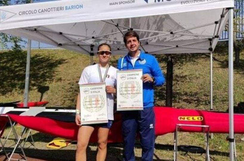 Canoa fondo, la 15enne barese Centrone è campionessa d'Italia
