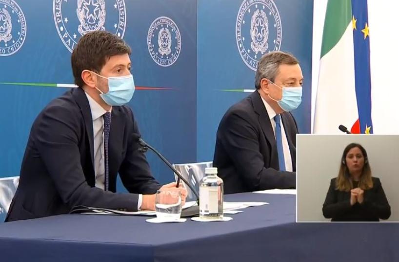  Dal 26 aprile l'Italia riapre: «pass» tra Regioni di colore diverso. Alcuni sport al via dal 1 giugno