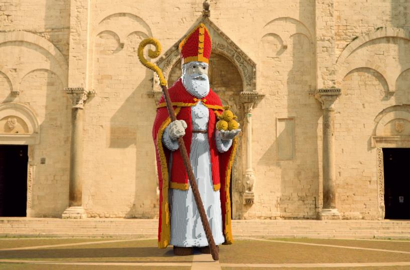 Costruire San Nicola con 60mila mattoncini Lego: via al progetto