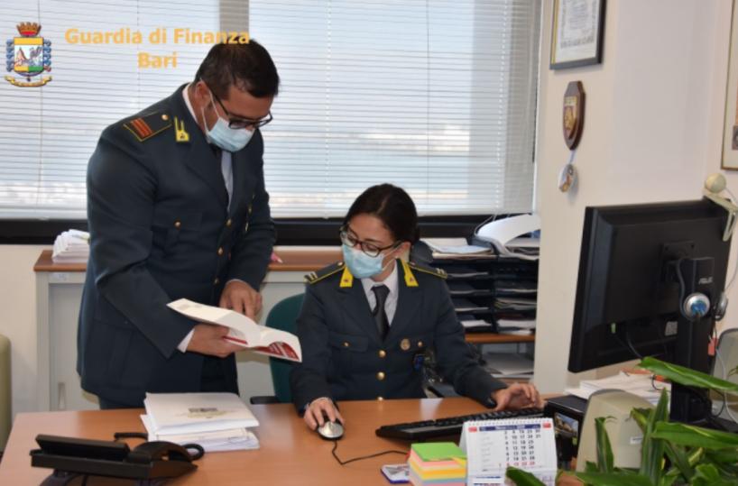 Evasione fiscale: sequestri per 1 milione di euro a due aziende nel Barese