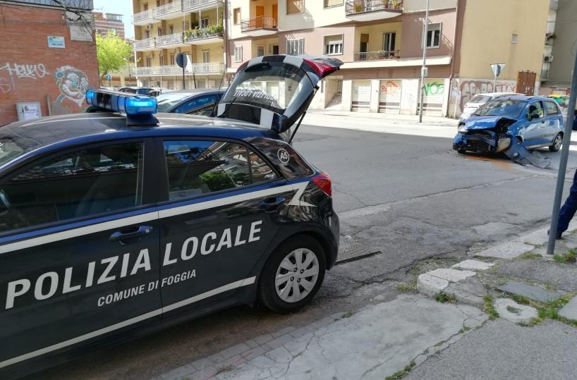 Foggia, tre incidenti stradali nel pomeriggio 