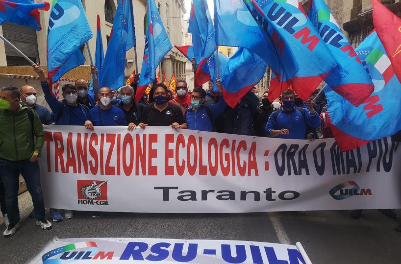 Uilm resta primo sindacato nell'ex Ilva, no a rinnovo cig