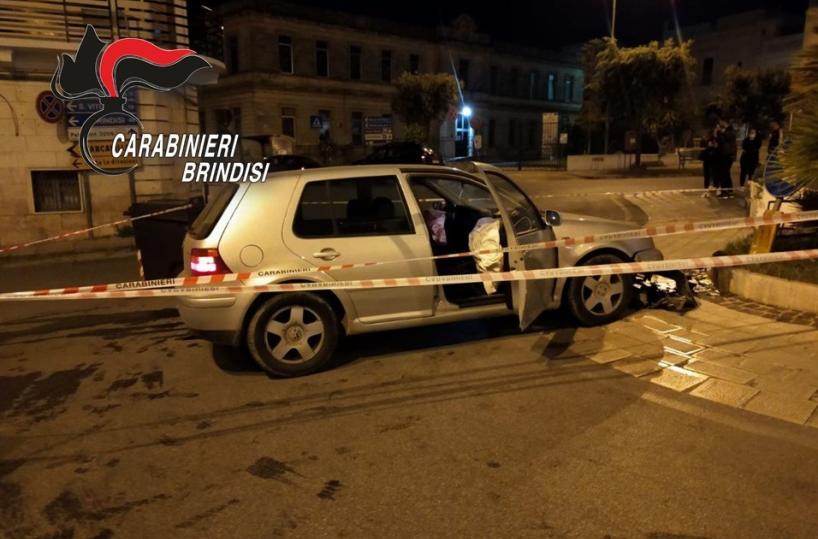 Ceglie Messapica, l'auto del ferito