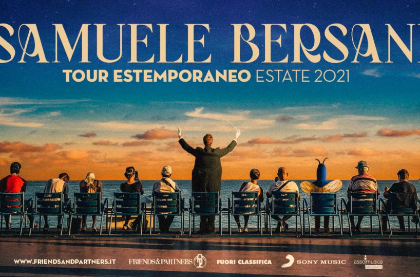Trani, il 19 agosto arriva Samuele Bersani con il suo «Tour estemporaneo»