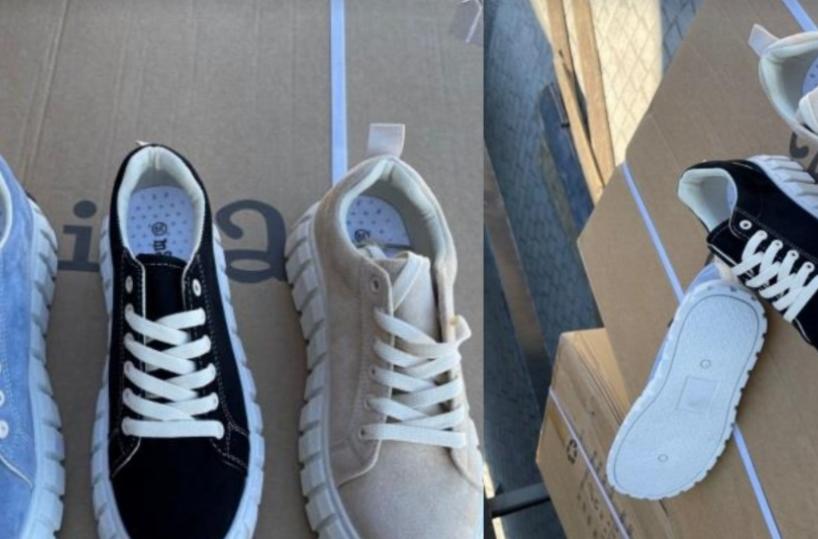Brindisi, sequestrate al Porto oltre 6mila paia di scarpe contraffatte