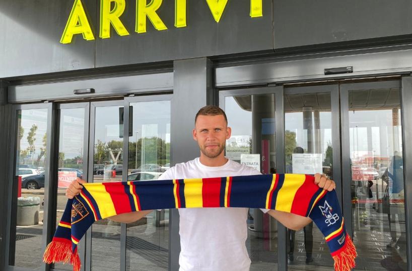 Alexis Blin, uno degli ultimi acquisti del Leccenta sul progetto «La serie A, un sogno per due»
