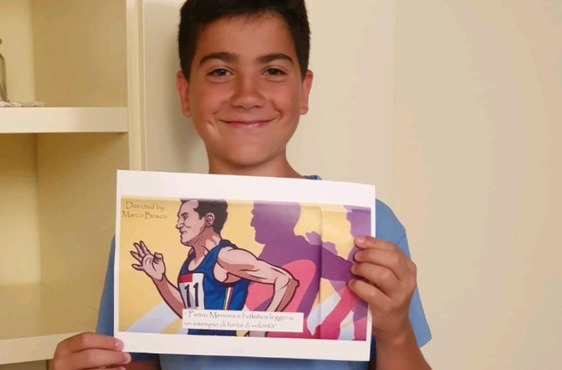 Barletta, la tesina di terza media di Marco è dedicata a Pietro Mennea
