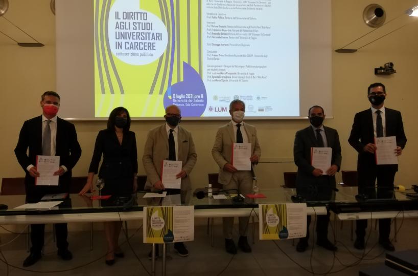 Lecce, il diritto agli studi universitari in carcere